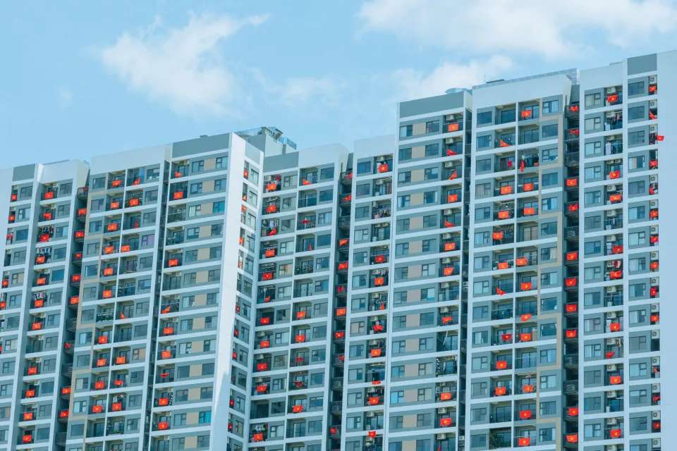 Đường vào khu dân cư
